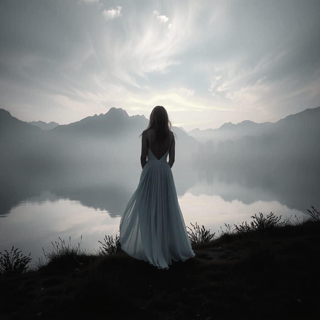 Abstract Reflective Surface