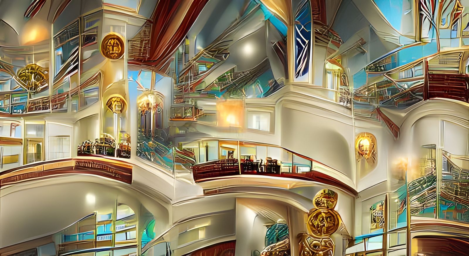 Church of Scientology Headquarters Interior, 8k Artwork