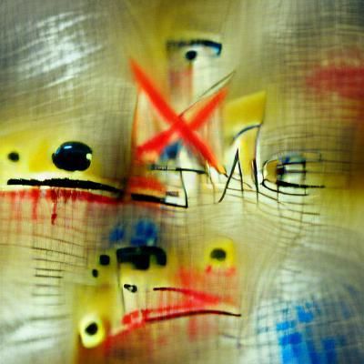 Simple Abstract Design from AI Image Generator