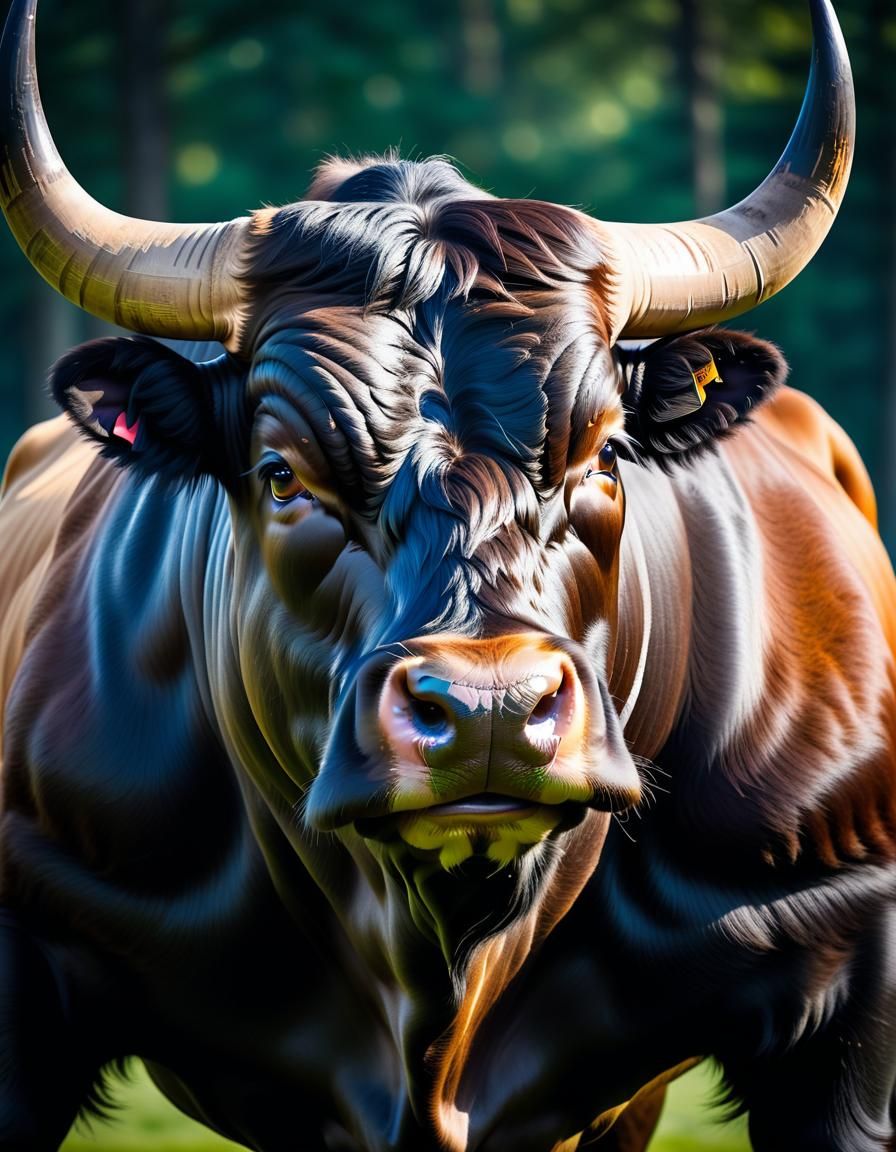 Huge bull
