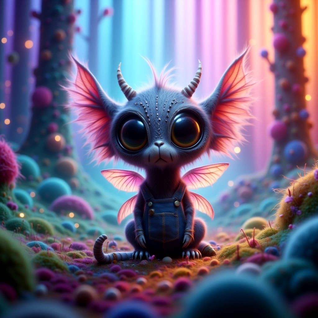 A cute weird little creature