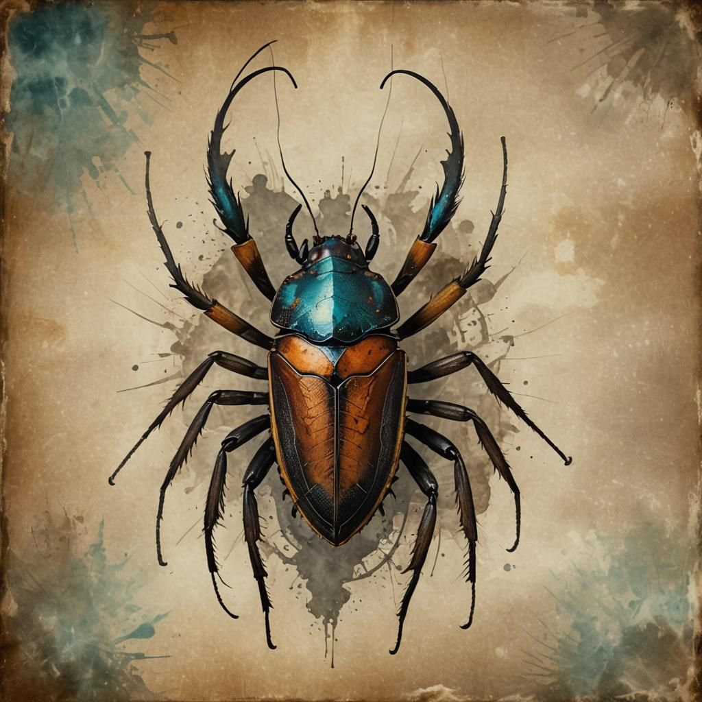 Spider/Cockroach/Cricket Chimera Hybrid v.7