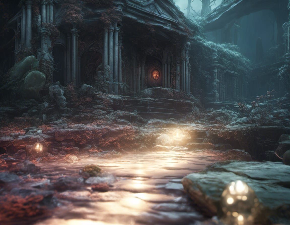Dark Fantasy Concept Art in Unreal Engine