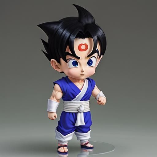 Chibi Gohan Illustration in Manga Style