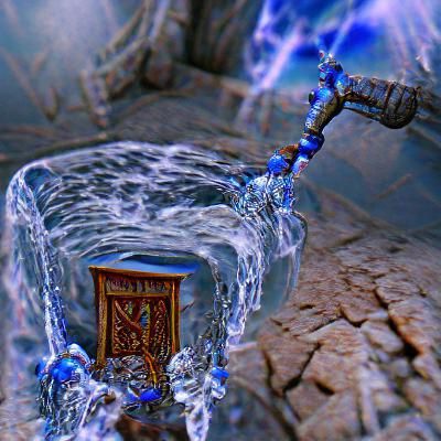 Abstract Fluid Art: Vibrant Color Composition