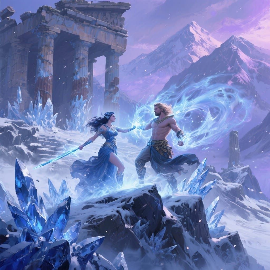 Gods Battle: Ice Power vs. Ancient Ruins