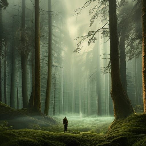 Nottingham Forest: Epic Digital Matte Painting