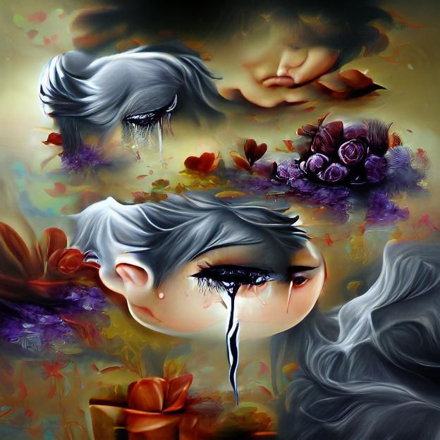 Woeful Artwork of Spilling Soul with Hope