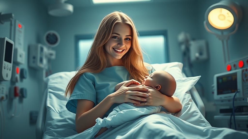 Motherly Love in a Fantastical Hospital Setting