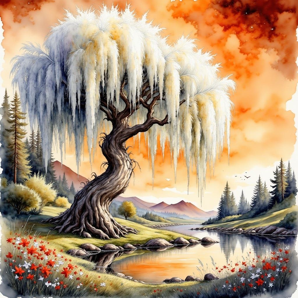 Fantasy Japanese Weeping Willow