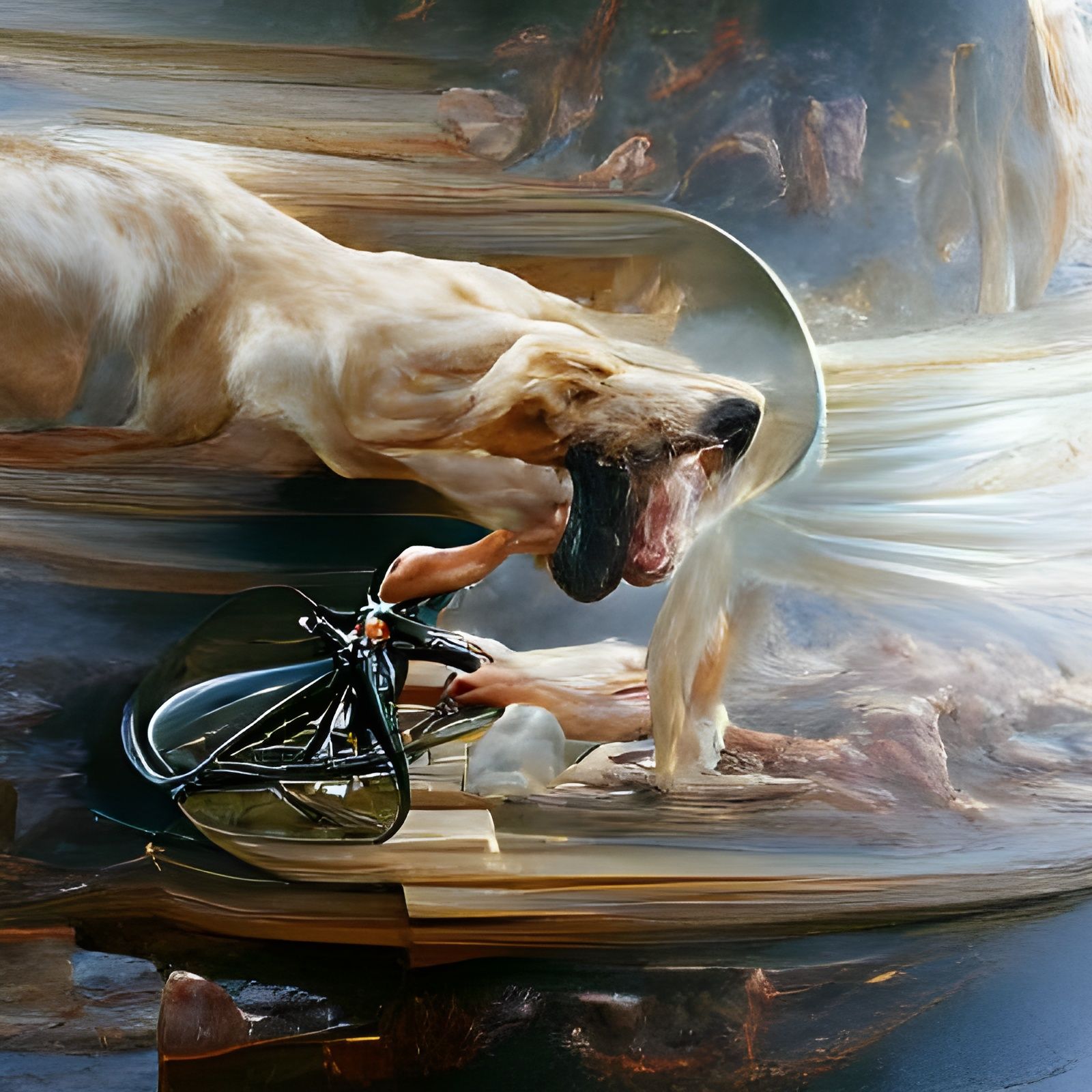 Symbolic Oil Painting Inspired by James Gurney