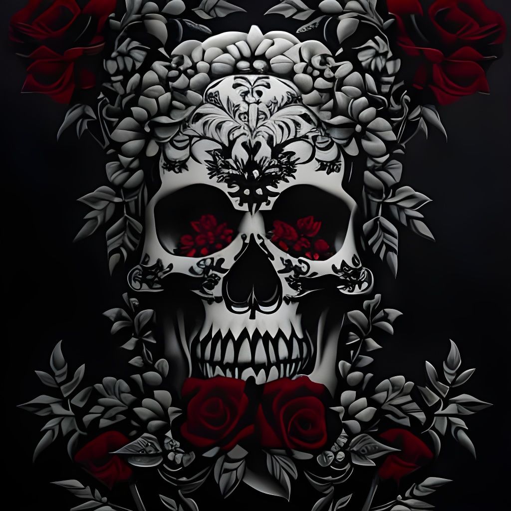 Skull and Roses