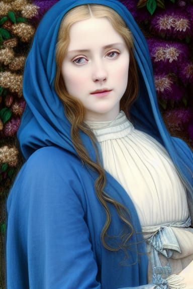 Finduilas of Amroth: Hyperdetailed Fantasy Portrait