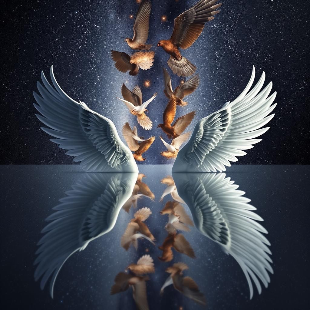 Nebula Wings Mirage: Quantum Equilibrium