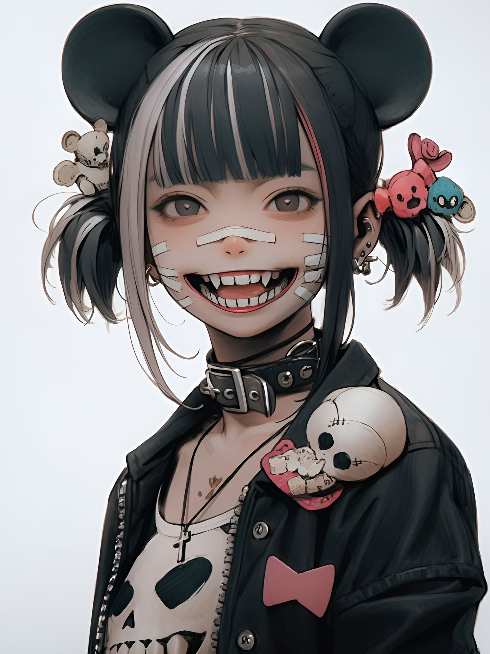 "I Took My Harajuku Girlfriend to Disneyland" - A Midjourney/Niji Creation