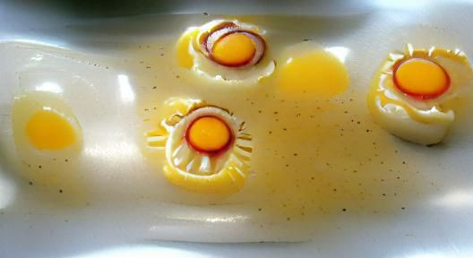 Golden Sunny-Side Up Eggs, Simple Presentation