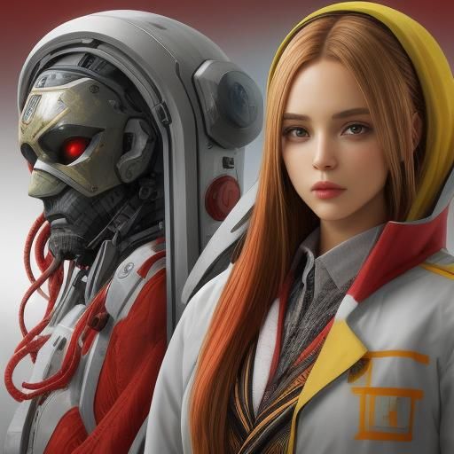 High-Resolution Portrait with Cinematic Lighting