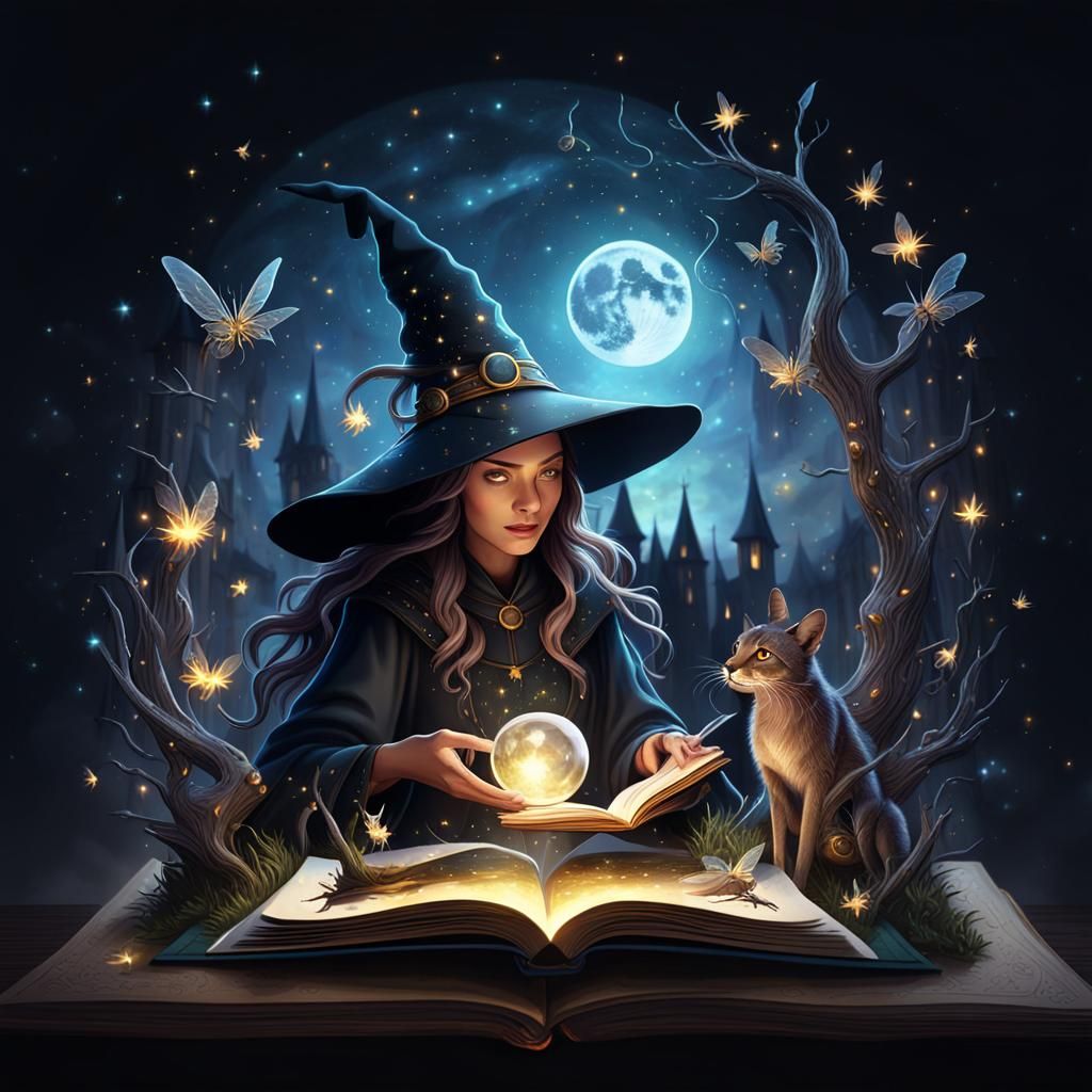 Witches Magic  Book