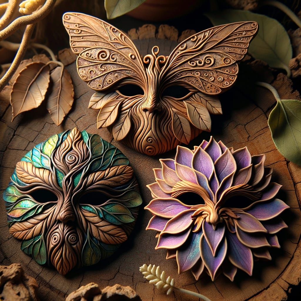 Fae Spirit Masks