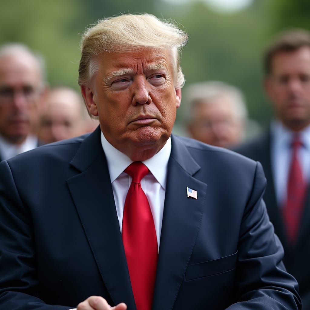 AI Image of President Donald Trump