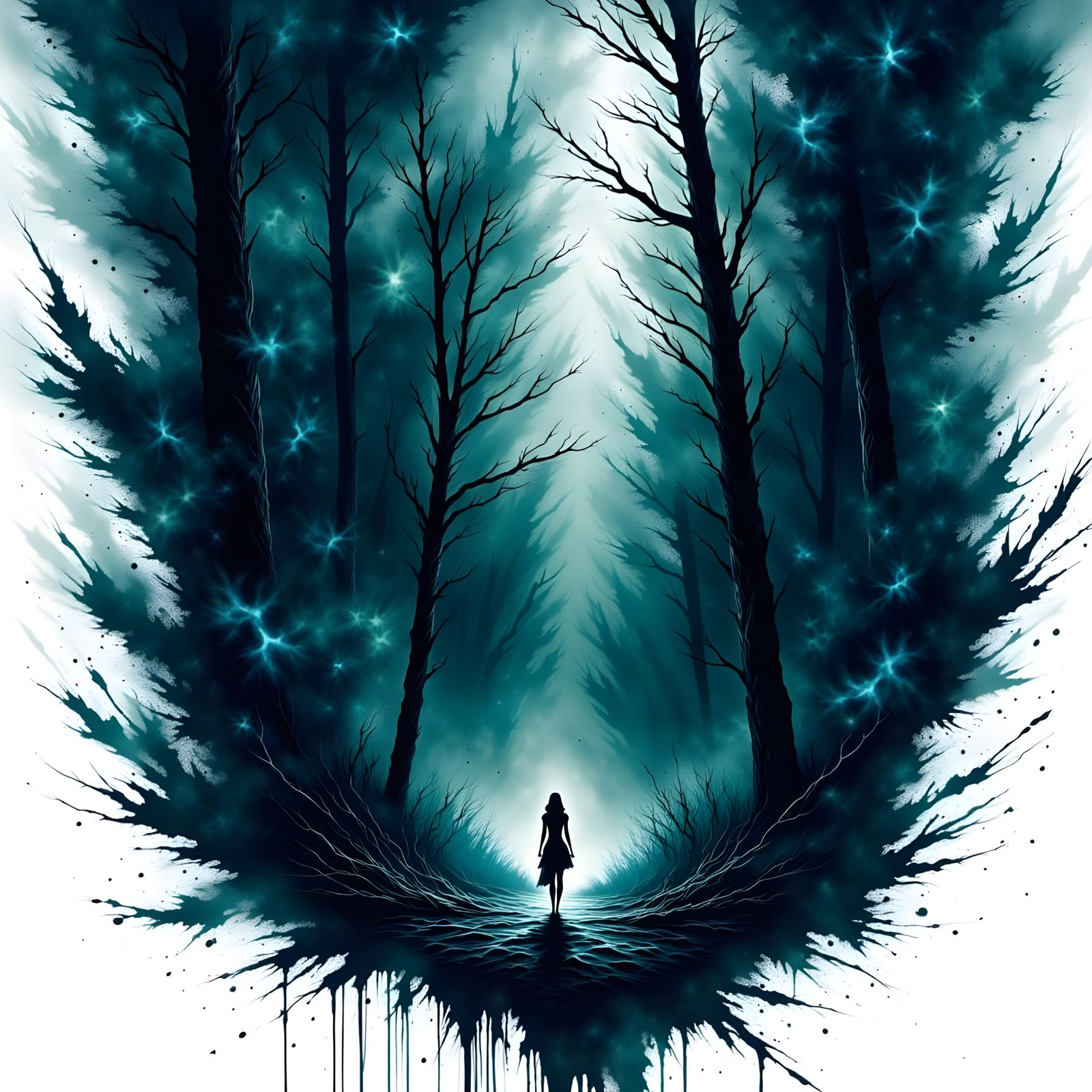 Surreal Haunted Forest Revealed in Masterpiece Cover Art