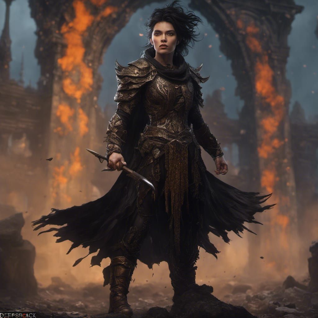 Sinister Halfling Character Concept Art