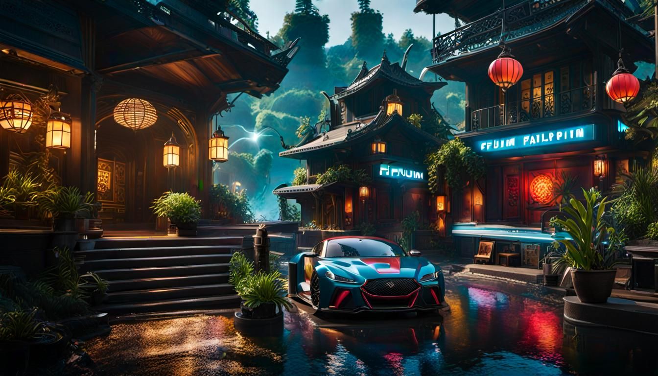 Hyperrealistic Cinematic Photograph with Dynamic Lighting