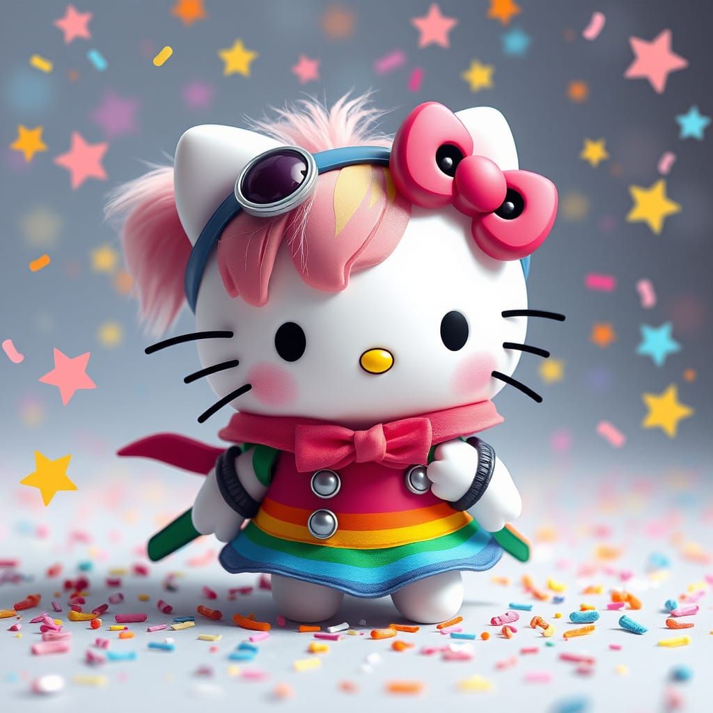 "In a world of chaos, be a Kitty of calm"