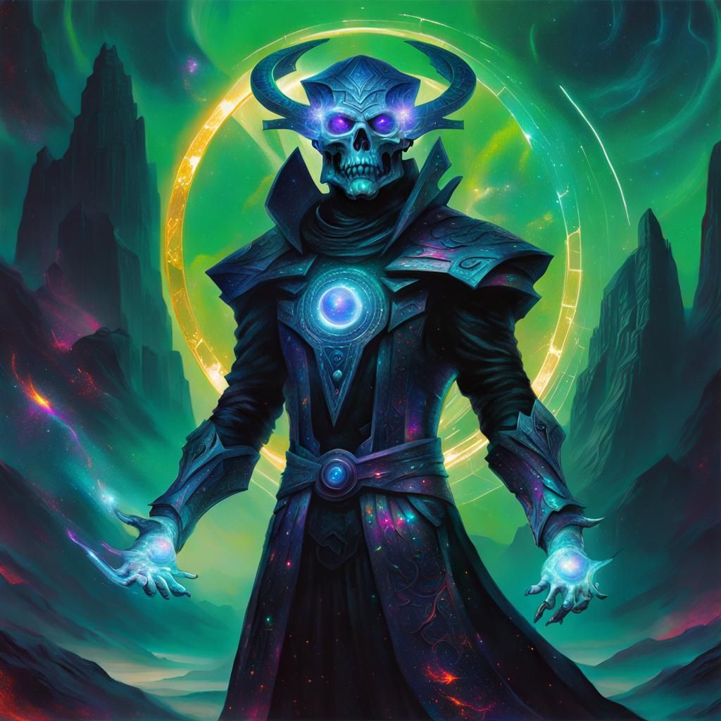 Holographic Stargate Astral Cosmic Illustration