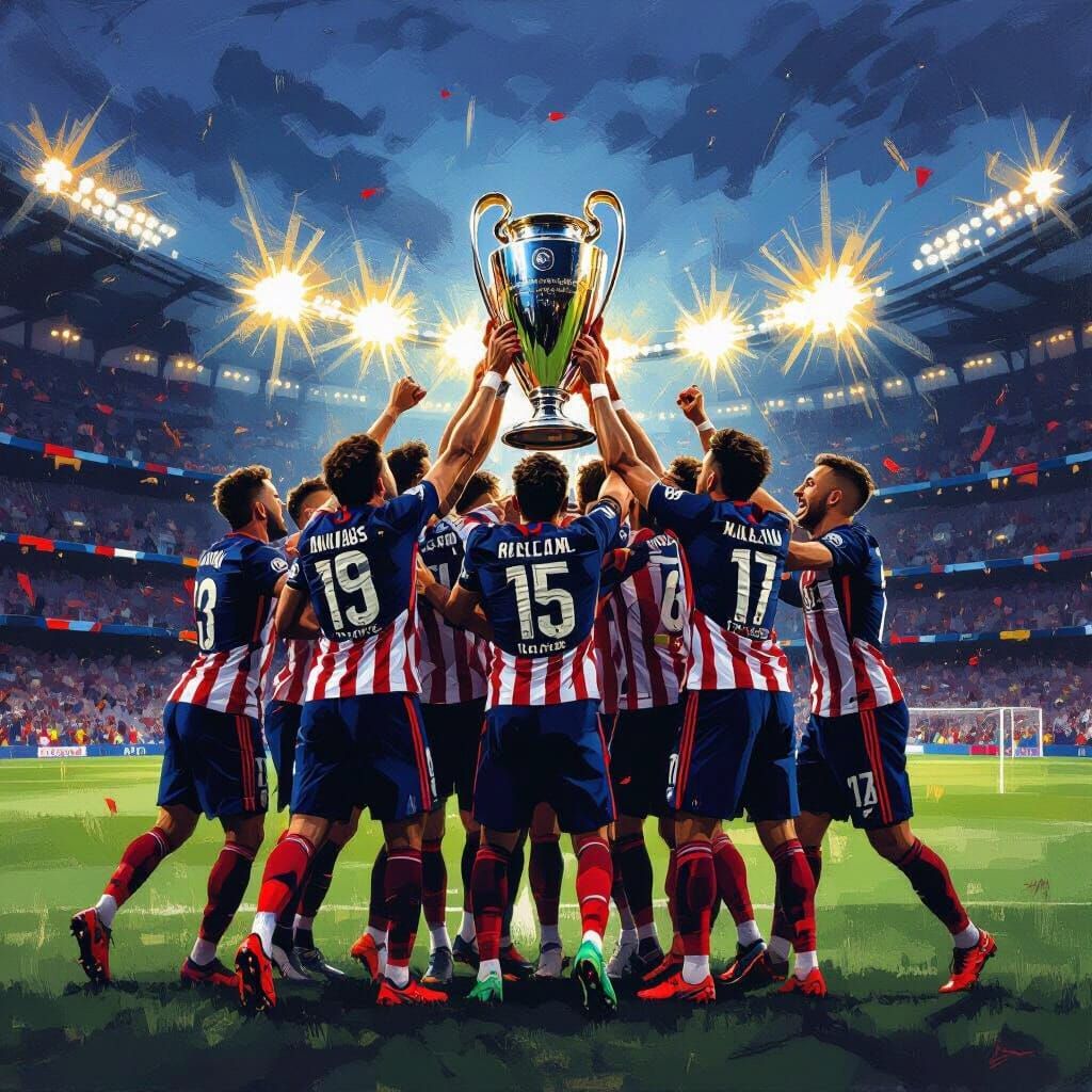 Atletico Madrid Wins First Champions League