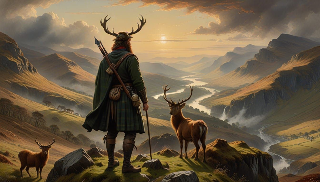 Scottish Highlander's Bittersweet Farewell to the Highlands