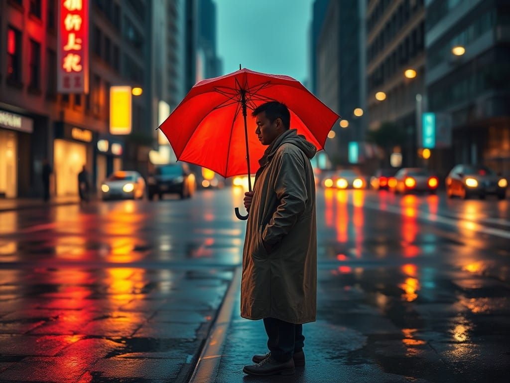 Melancholic Rainy City