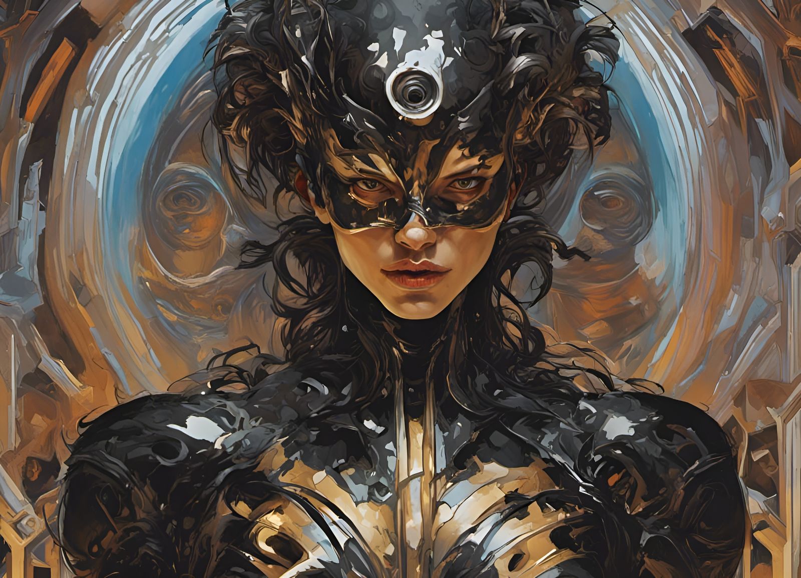 Dramatic Portrait in Style of Leyendecker and Bisley