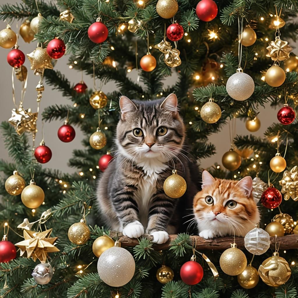 Mischievous Cartoon Badger's Christmas Chaos