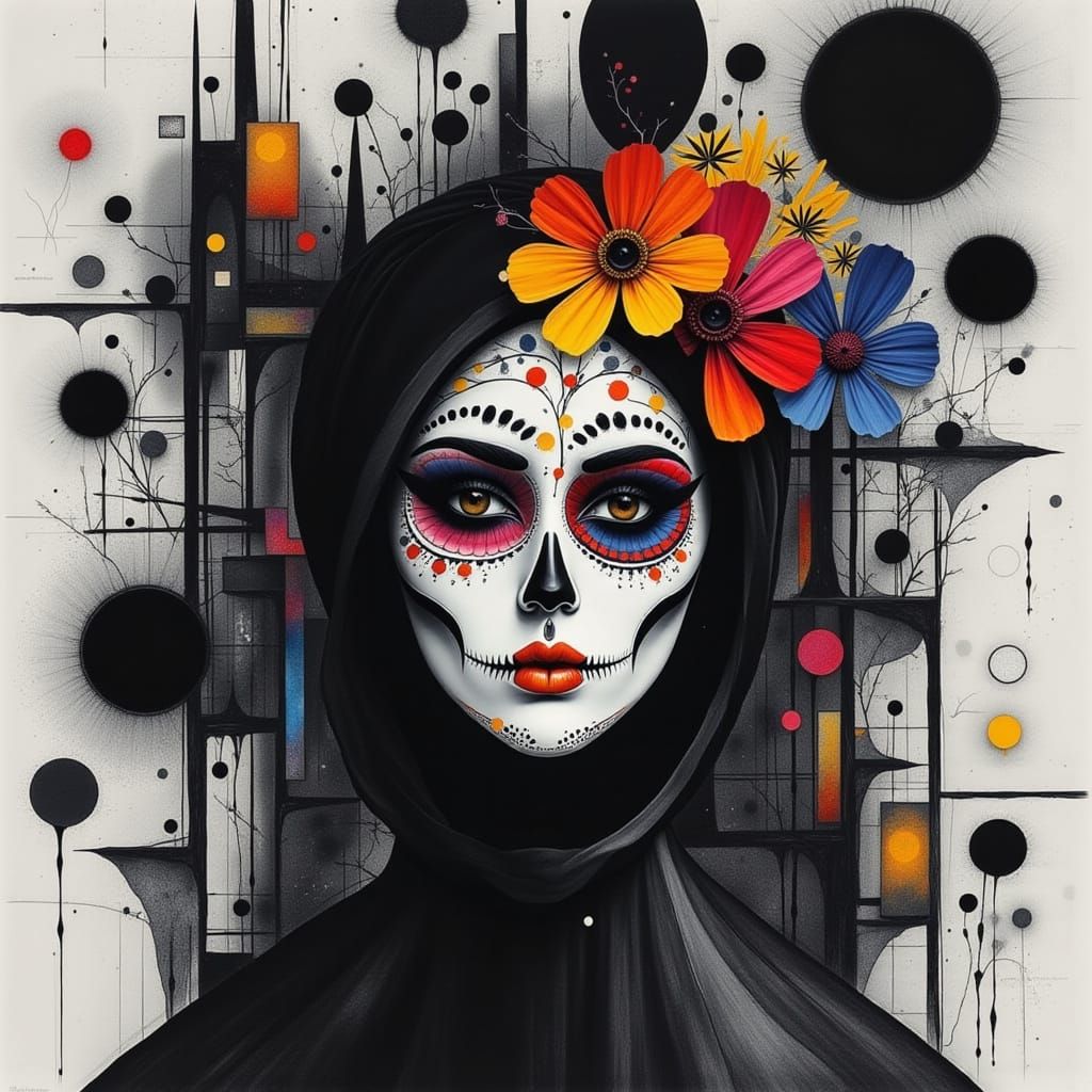 <lora:DDM Calavera 2:1.0> <lora:Death River:1.0> <lora:Draw ...