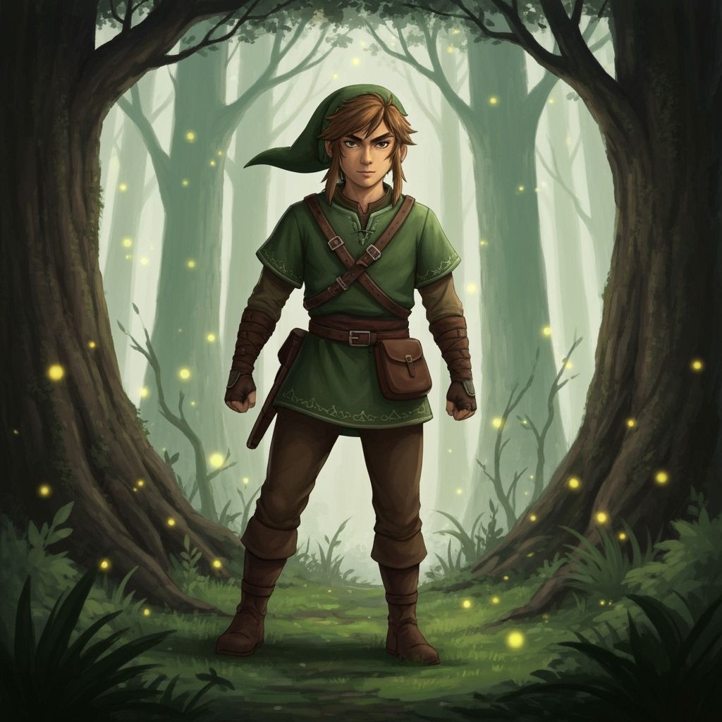 Heroic Forest Guardian in Ethereal Light