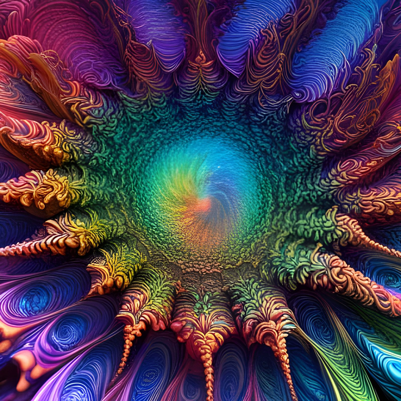 Ethereal Micro Crystallizing Liquid Metal in 3D