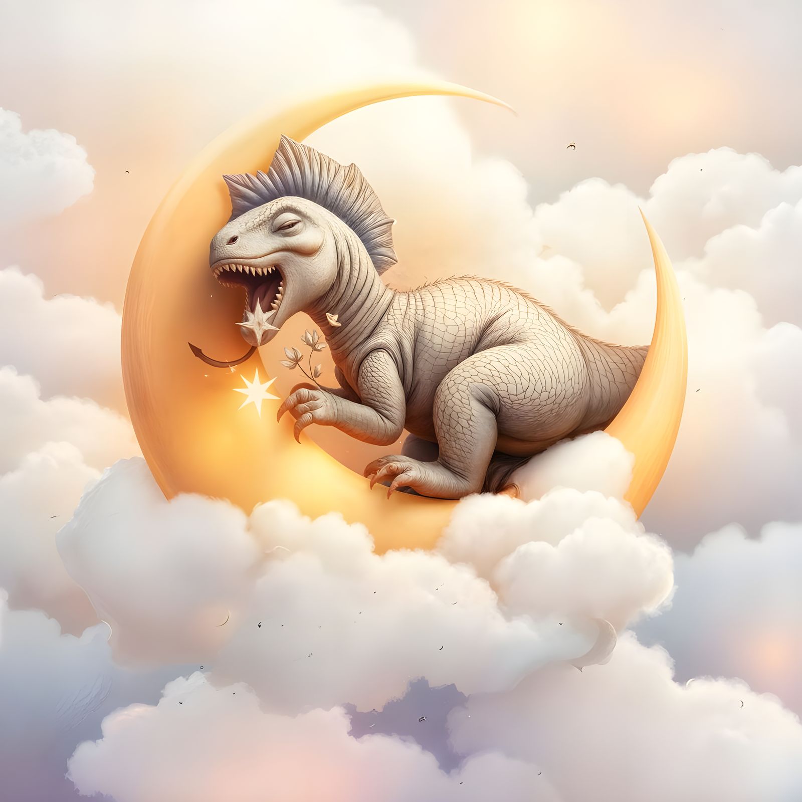 Dreaming on the Lunar Horizon in Fantasy Art