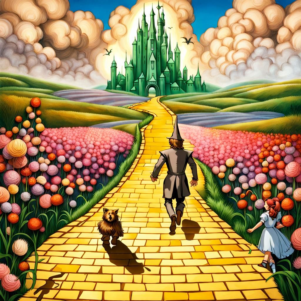AI Interpretation of the Wizard of Oz