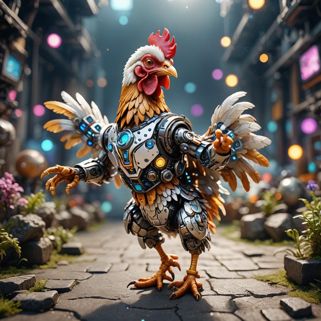 Cyborg  Chicken