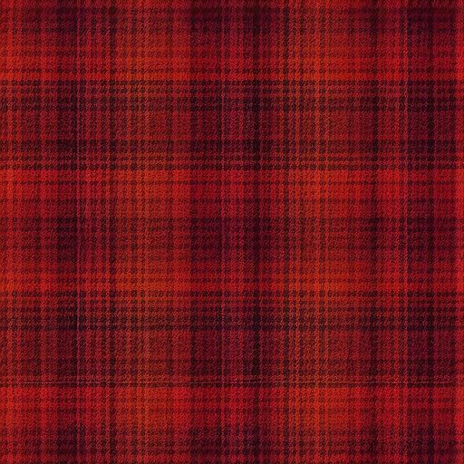 Shimmering Plaid Pattern in Orange, Red, and Purple