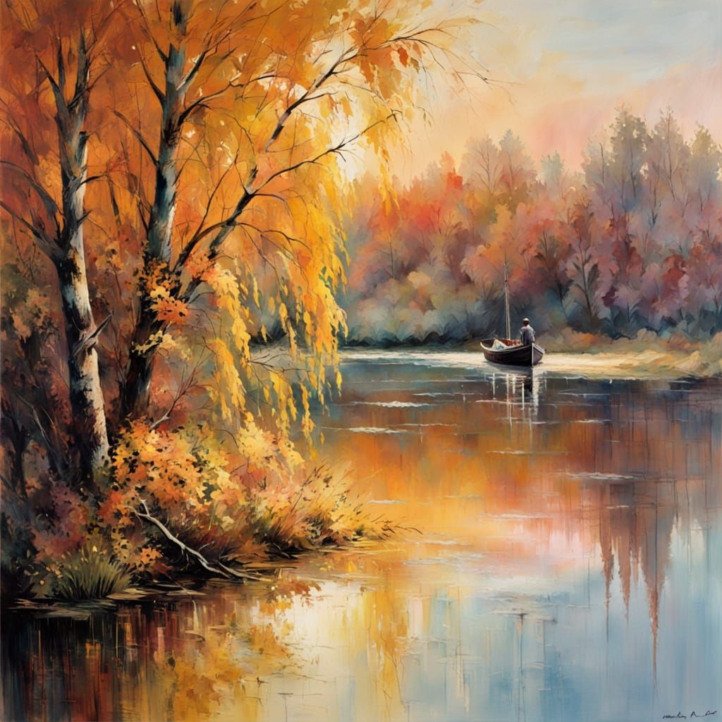 A Solitary Voyage into Golden Silence