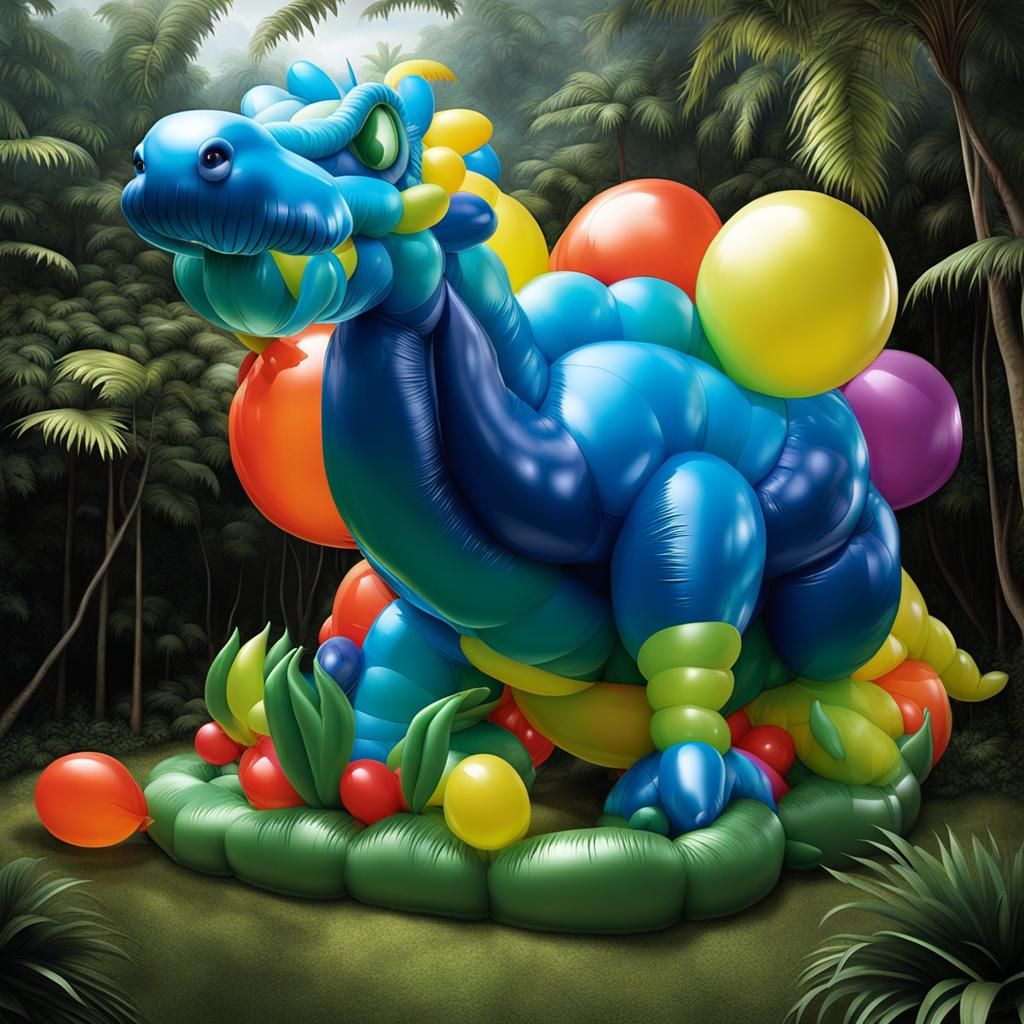 balloon dragon
