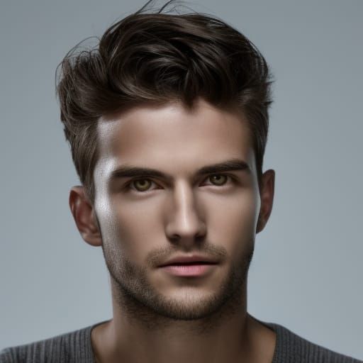 Handsome Clean-Shaven Man in His Thirties