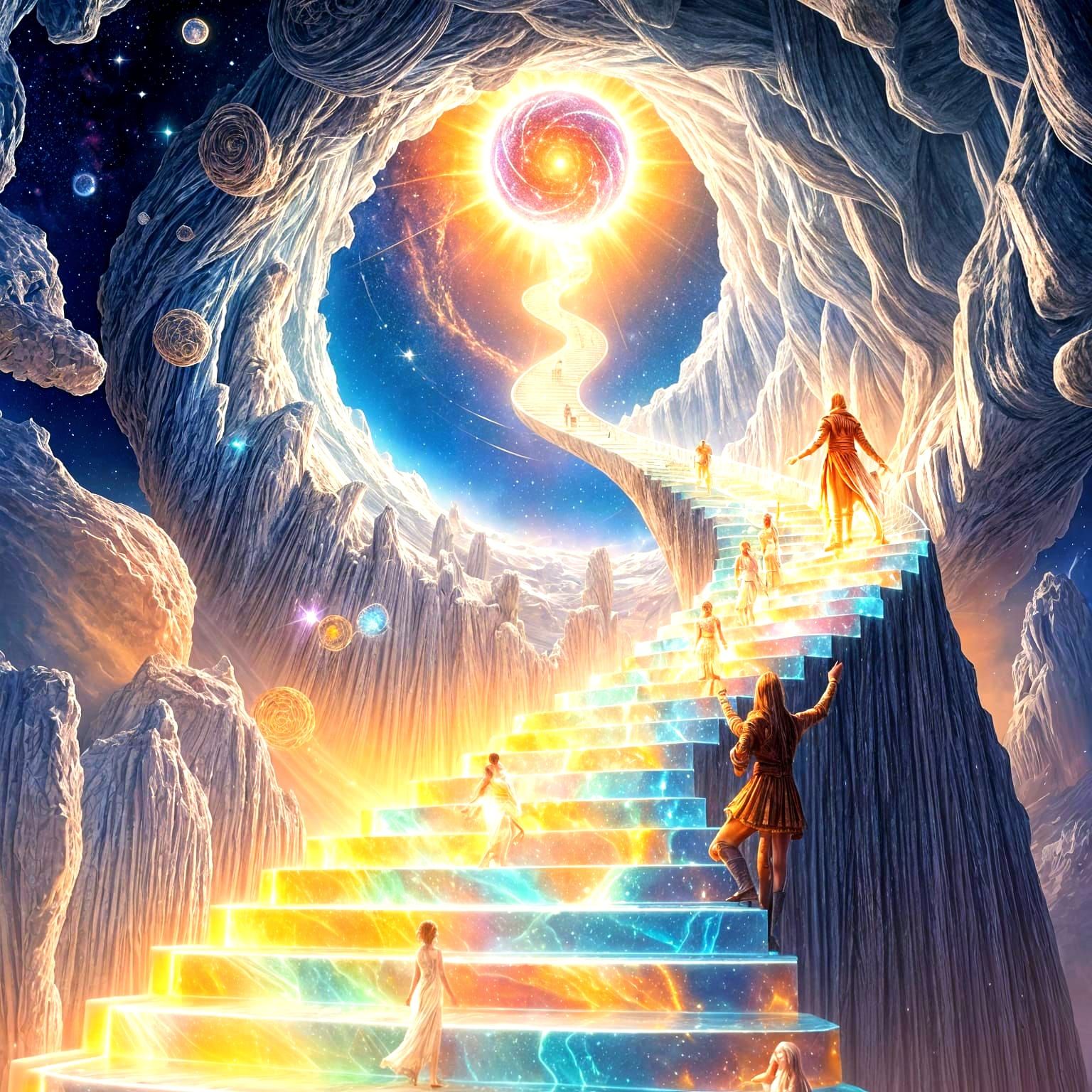 Infinite Ascension to Cosmic Harmony