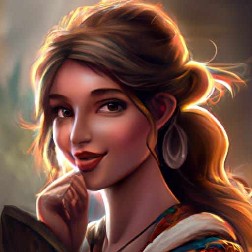 Detailed Portrait Concept Art in Unreal Engine 5