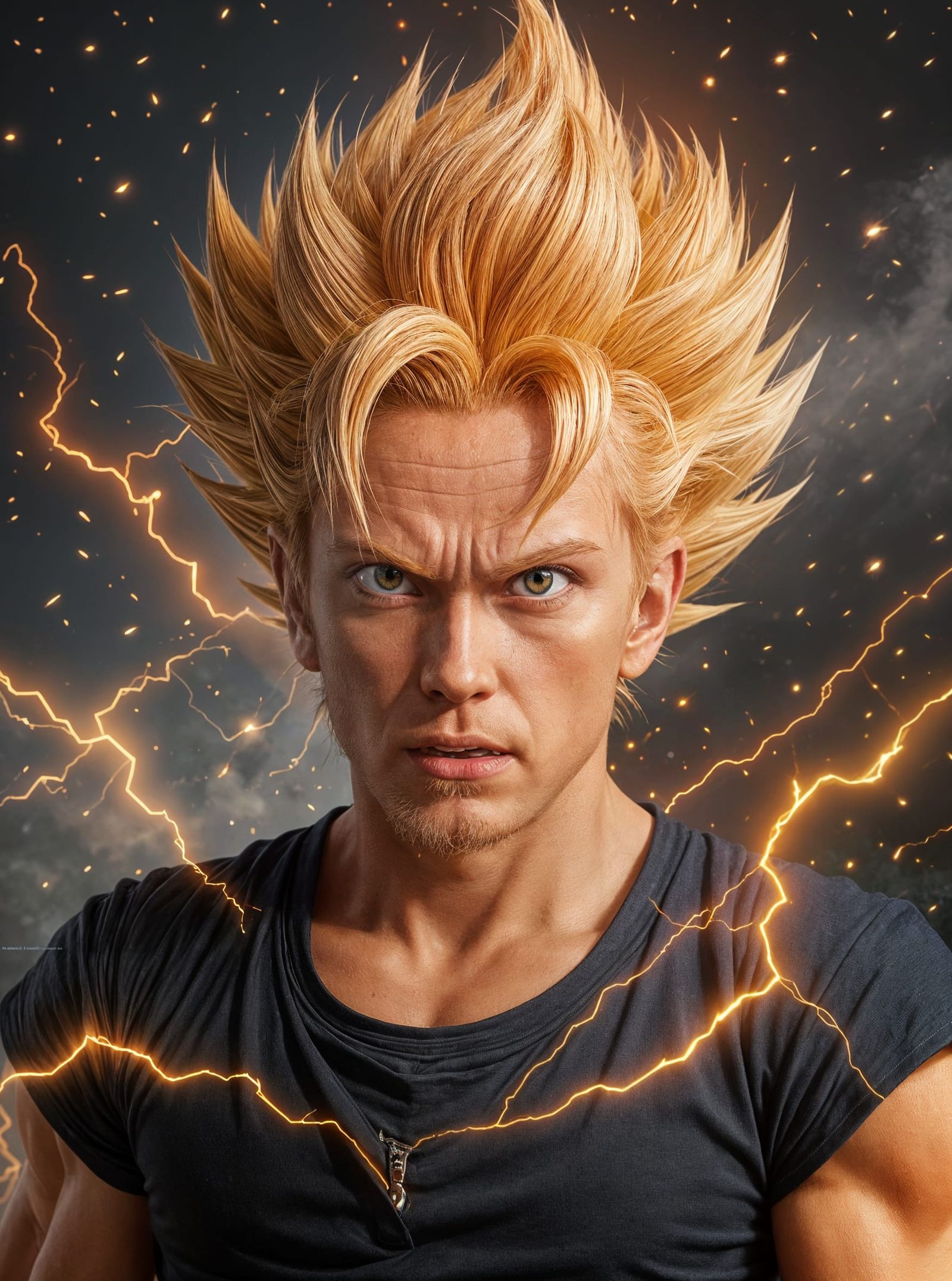 DBZ Character Transformation in 3D