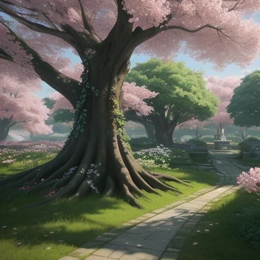 Father is Life: 3D Anime Art Concept