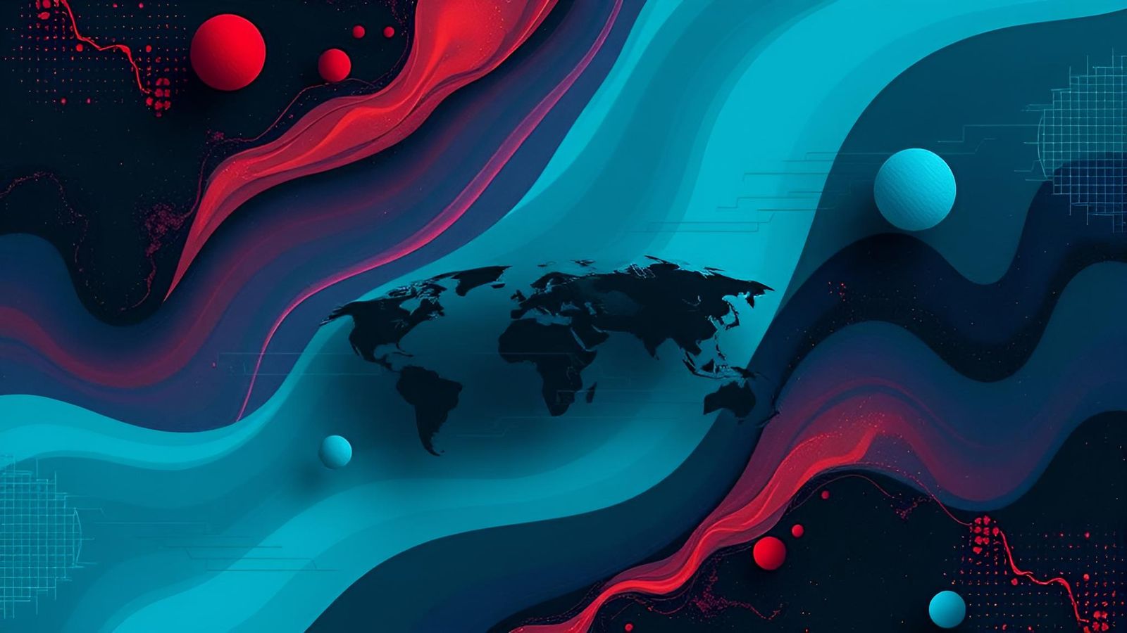 Abstract Automotism Art with Minimalist Transposition