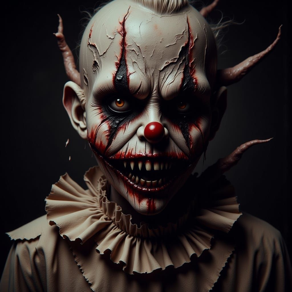 Disturbing Doll Plays with Human Fingers in a Morbid Circus ...